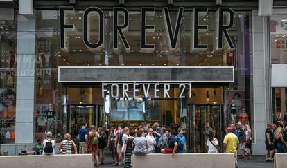 La tienda de Forever 21 en Times Square (Nueva York).