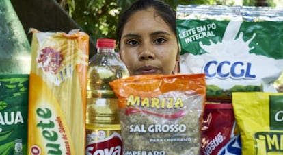 Joane conta que muitos problemas começaram quando a alimentação deixou de consistir em produtos locais.