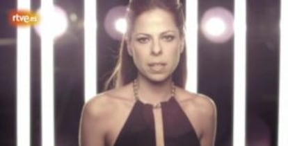 Pastora Soler, en una escena del videoclip de 'Quédate conmigo'