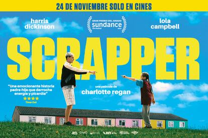 Cartel oficial de la película 'Scrapper'