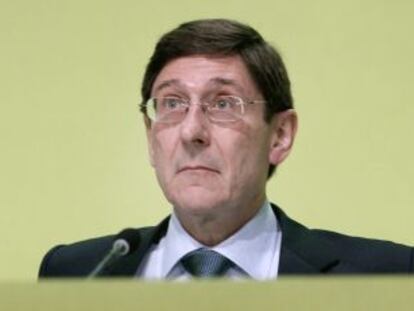 El presidente de Bankia, Jose Ignacio Goirigolzarri. 