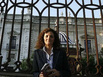 Isabel Vázquez Bermúdez, en el Rectorado de la Universidad de Sevilla.