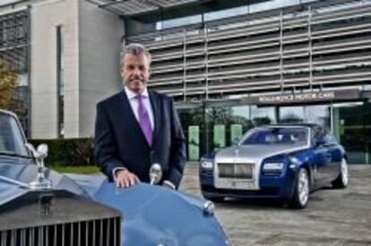 Torsten M&uuml;ller-&Ouml;tv&ouml;s, consejero delegado de Rolls Royce Motors Cars
 