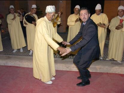 Gad Elmaleh, en una visita al Festival Internacional de Cine de Marrakech.