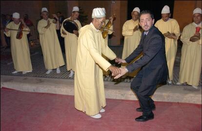 Gad Elmaleh, en una visita al Festival Internacional de Cine de Marrakech.