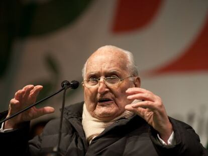 El expresidente Oscar Luigi Scalfaro, en 2009.