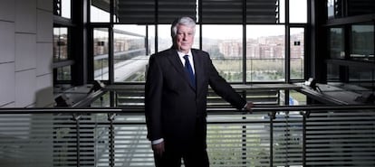 El empresario Arturo Fernández, tras ganar las elecciones de la patronal madrileña.