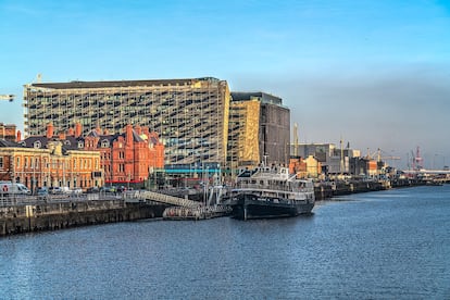 Edificio Dockland Campus, sede del Banco de Irlanda, en Dublín.