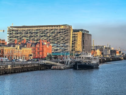 Edificio Dockland Campus, sede del Banco de Irlanda, en Dublín.