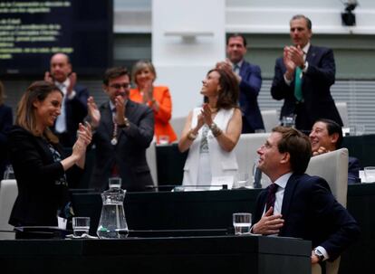 José Luis Martínez-Almeida, el día de su investidura como alcalde.