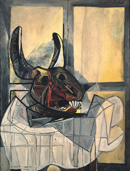 'Cabeza de toro' (1942), de Pablo Picasso.