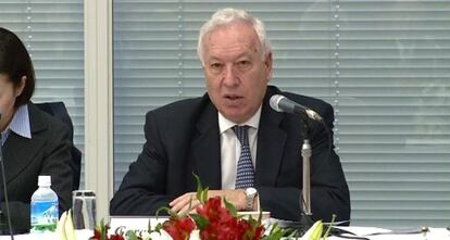 El ministro de Exteriores, Jos&eacute; Manuel Garc&iacute;a-Margallo. 