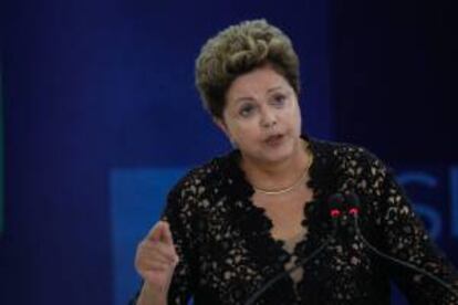 La mandataria brasileña, Dilma Rousseff. EFE/Archivo