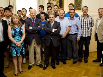 Alfonso Rus ha presentado la Copa Presidente de la Diputación de Valencia de pilota.