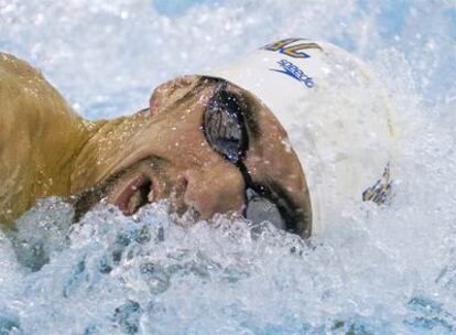 Michael Phelps, el sábado pasado, durante la final de los 200 metros libre de la competición de Charlotte.