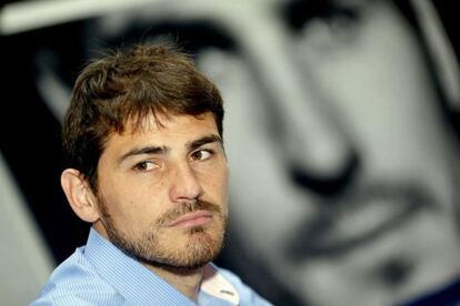 Iker Casillas, en un acto promocional