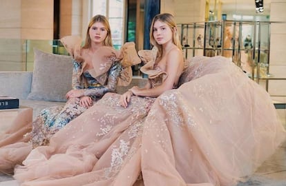 Victoria y Cristina Iglesias (derecha), en una imagen que han publicado en su cuenta de Instagram.