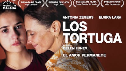 Antonia Zegers y Elvira Lara protagonizan 'Los tortuga', la nueva película de Belén Funes, que se estrena en cines el 23 de mayo.