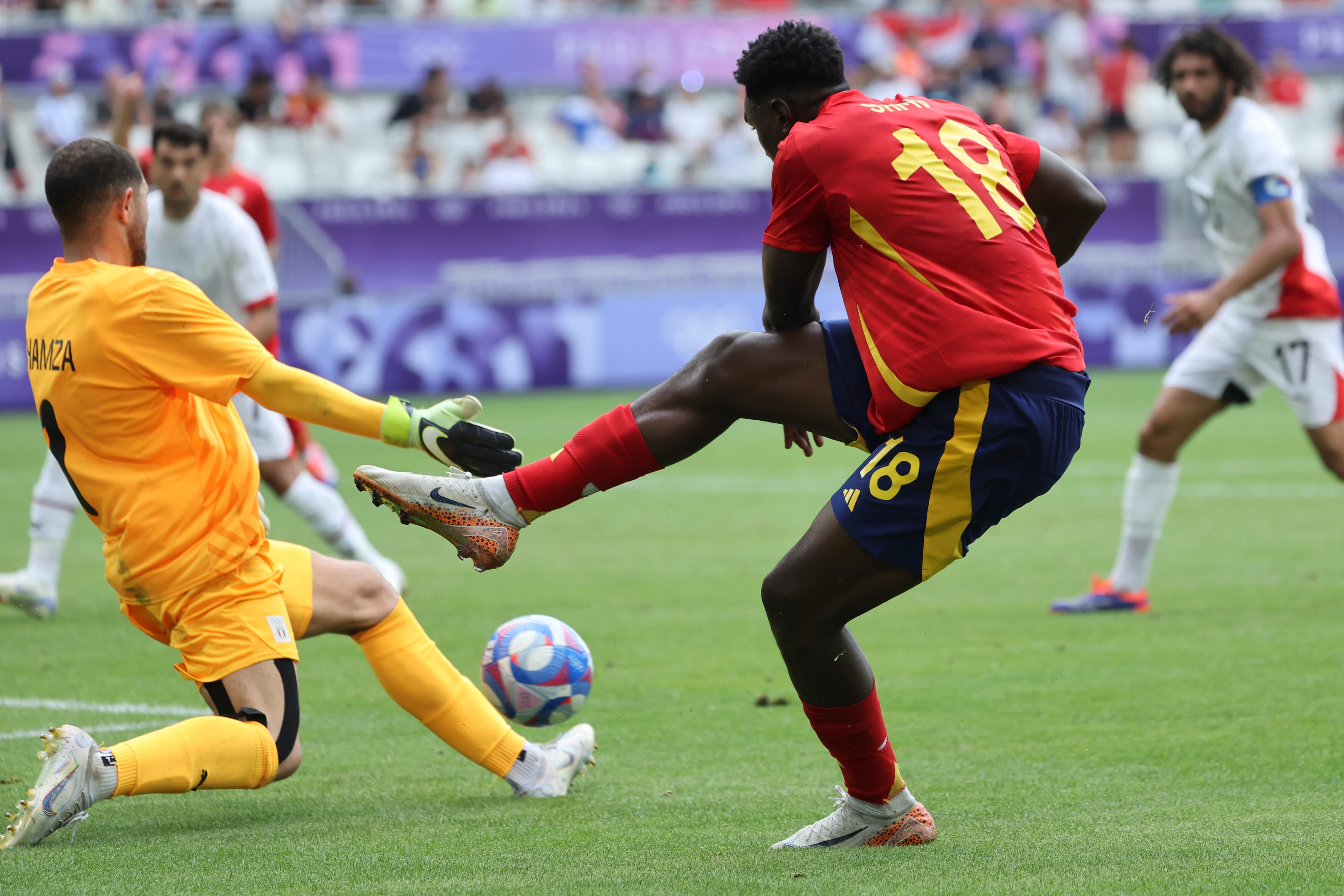 A España no le sienta bien el plan B: derrota ante Egipto en fútbol masculino y queda segunda de grupo 