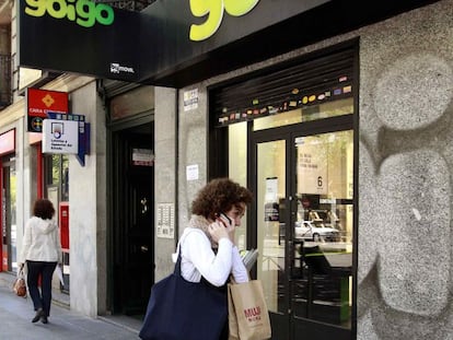 Tienda de Yoigo. 