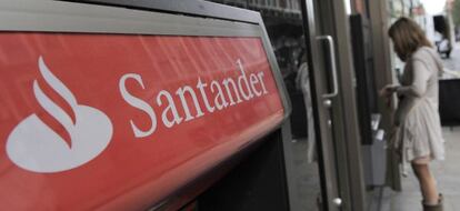 Ssucursal del Banco Santander. 