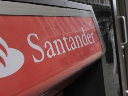 Ssucursal del Banco Santander. 