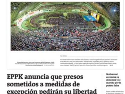 Los presos de ETA piden la libertad y animan a votar a Amaiur