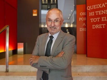 Rafael Ribó, 'síndic de greuges' de Cataluña.