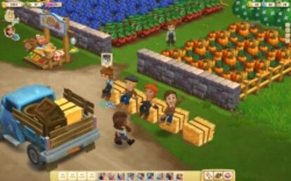 Imagen de 'Farmville 2', uno de los juegos sociales más populares del momento.