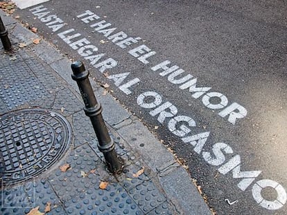 Poesía callejera en Madrid por Boa Mistura.