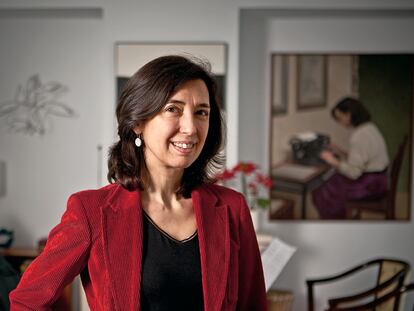 Inés Fernández-Ordóñez, séptima mujer en ingresar en la Real Academia.