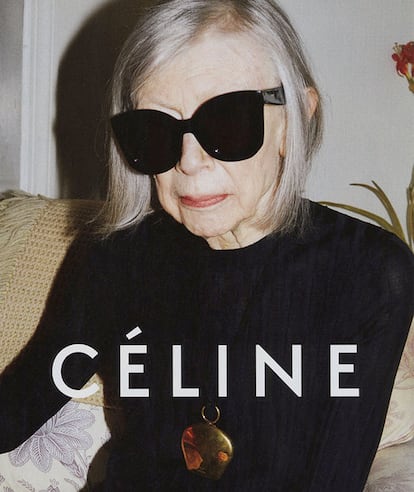 La campaña de Joan Didion para Céline.
