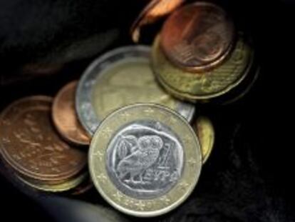 Monedas de euro. EFE/Archivo