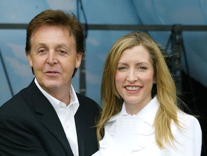 McCartney y Heather Mills.