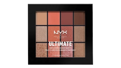 Paleta de sombras de NYK Professional Makeup, varios colores