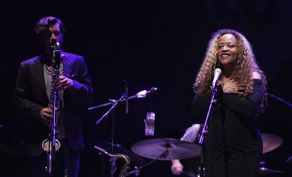 Cassandra Wilson, en Cartagena en 2015l. 