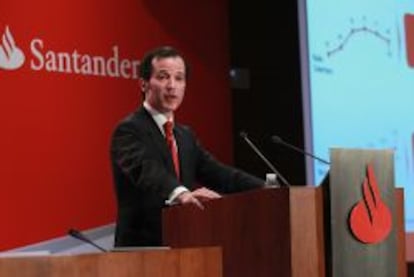 Javier Mar&iacute;n, consejero delegado de Banco Santander.