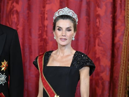 Reina Letizia tiara Cartier