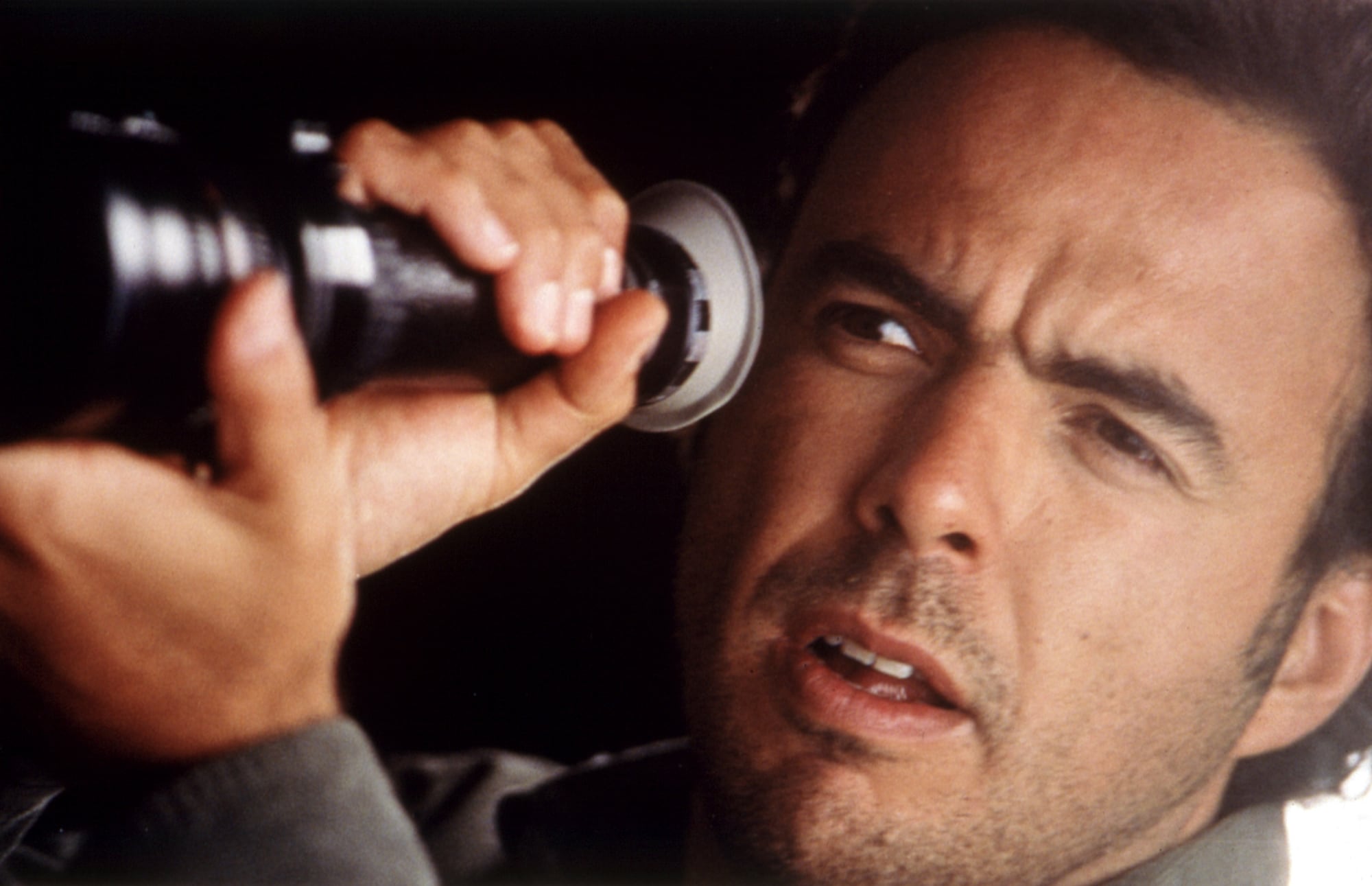 Alejandro González Iñárritu durante el rodaje de 'Amores perros', en 2000. 