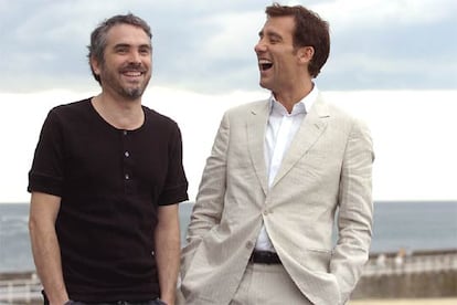 Clive Owen en San Sebastián.