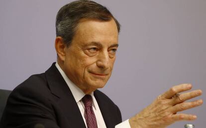 Mario Draghi, presidente del BCE