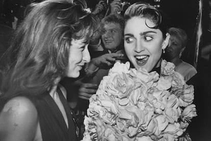  Jennifer Grey and Madonna frequented the 1980s nightlife scene.