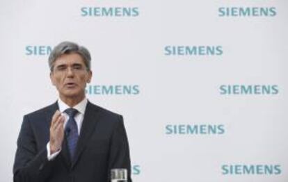 Joe Kaeser, presidente de Siemens. EFE/Archivo