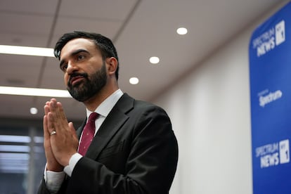 Zohran Mamdani, asambleísta socialista democrático, el pasado 12 de junio en Nueva York.