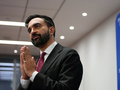 Zohran Mamdani, asambleísta socialista democrático, el pasado 12 de junio en Nueva York.