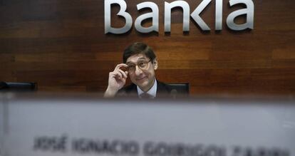 El presidente de Bankia, José Ignacio Goirigolzarri. EFE/Emilio Naranjo/Archivo