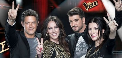 Alejandro Sanz, Malú, Antonio Orozco y Laura Pausini son los 'coaches' de esta edición.