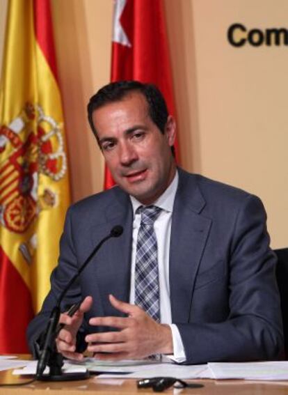 Salvador Victoria, durante la rueda de prensa.