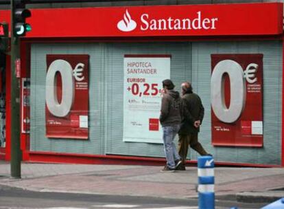 Sucursal del Banco Santander.