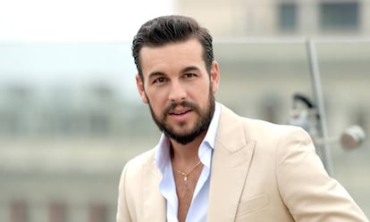 Mario Casas, en septiembre en Moscú.